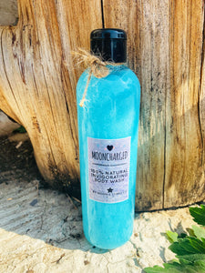 250ml All Natural MoonCharged Body Wash scented in Ocean Escape and Fenjal