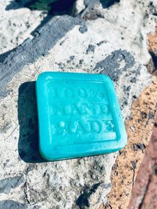 Handmade Ocean Escape, Hemp and badedas soap with a hint of vanilla