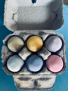 Mini Bombs Box of 6 Assorted Mini Bath Bombs