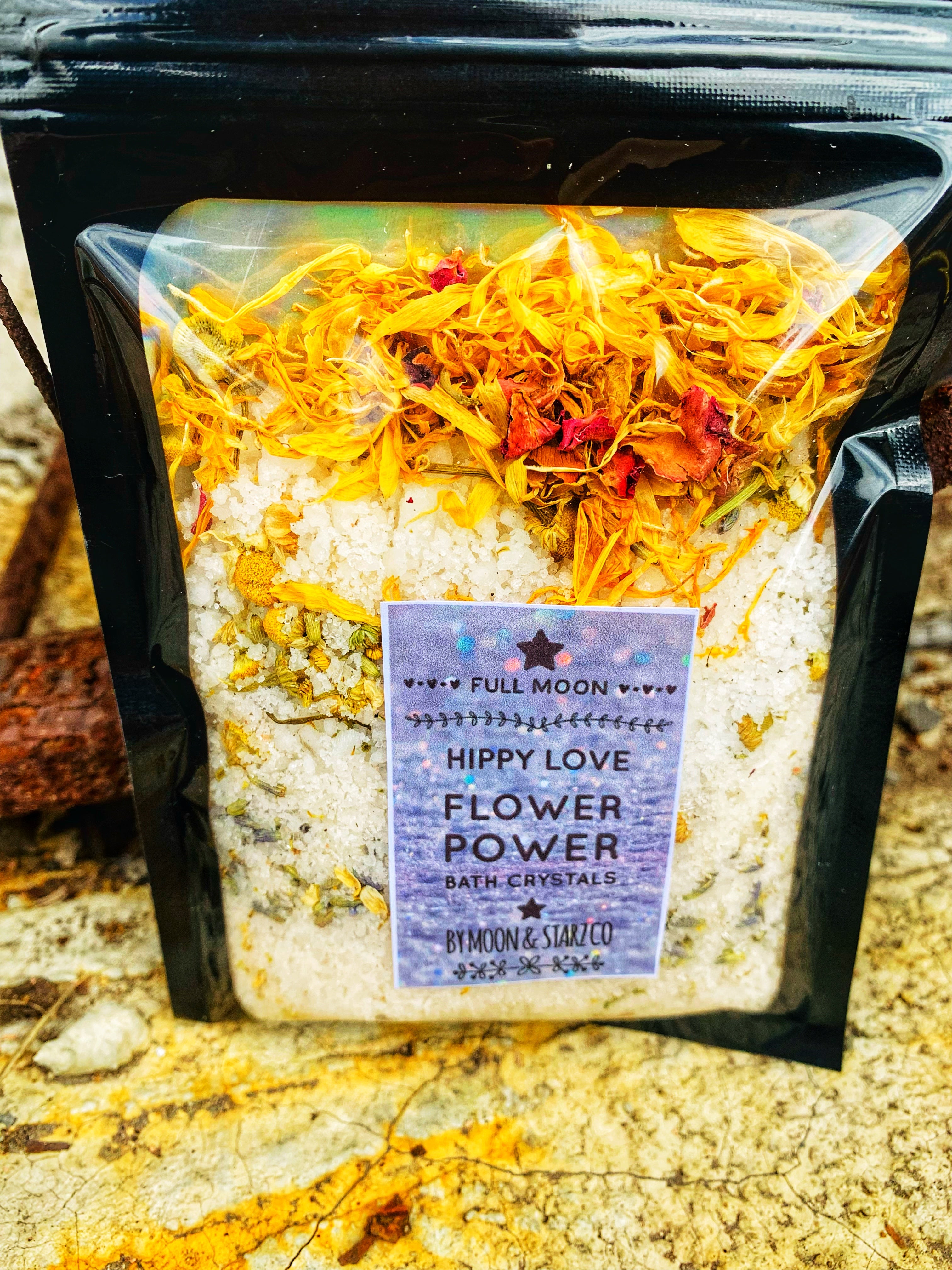 Flower Power Bath Crystalz