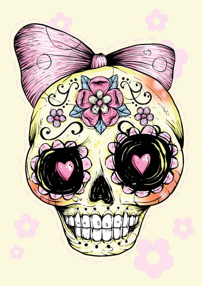 October Sugar Skull Halloween-y Mystery Box