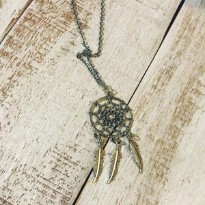 Stainless Steel Chain with DreamCatcher Charm