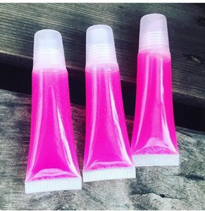 1x 10ml Pink CandyFloss Lip Gloss Tube
