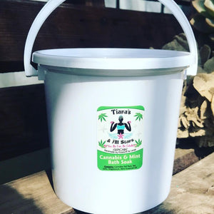 1KG1kg Hemp and Mint Muscle Relax and Pain Relief Bath Soak