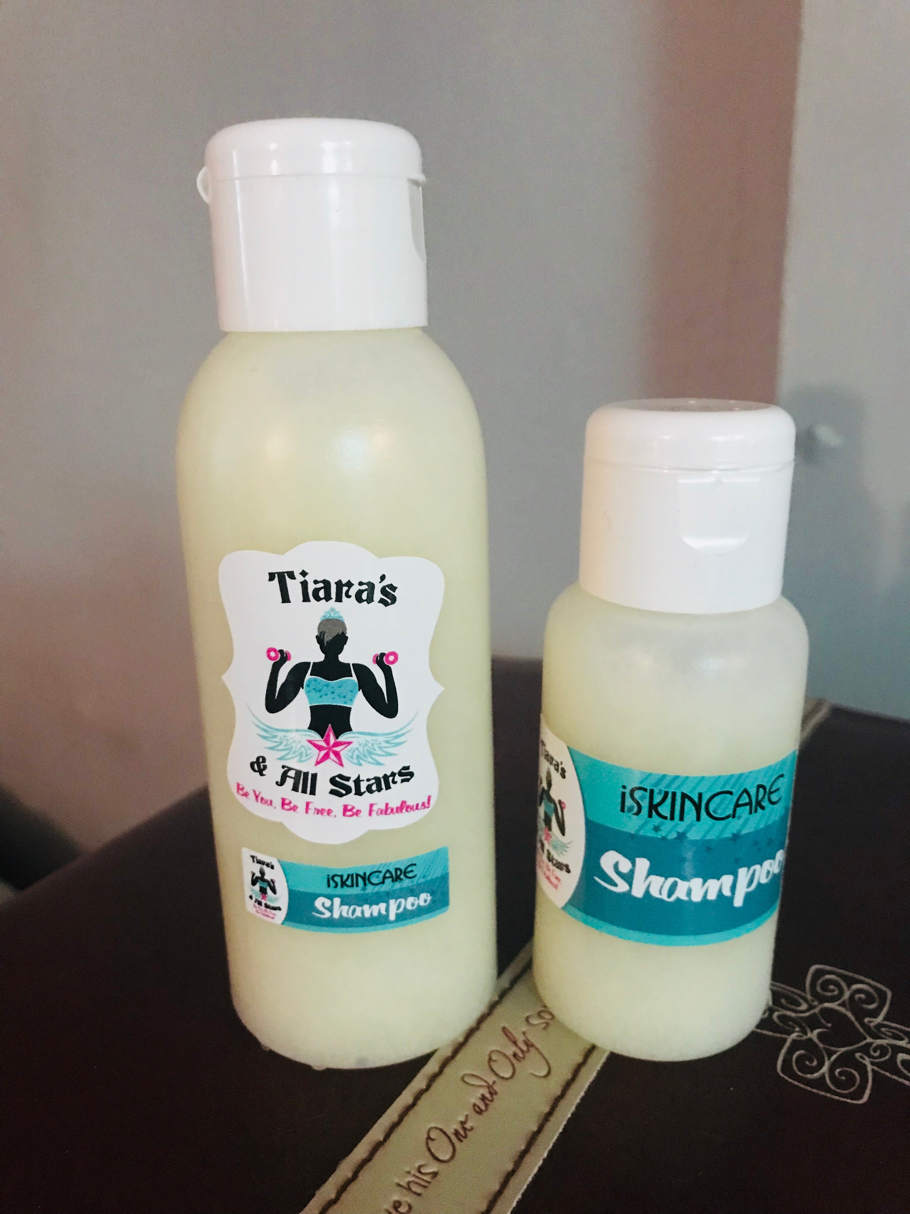 All natural, paraben & SLS free shampoo 50ml and 100ml set
