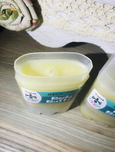 50g Body butter stick with shea and cocoa. Easy application