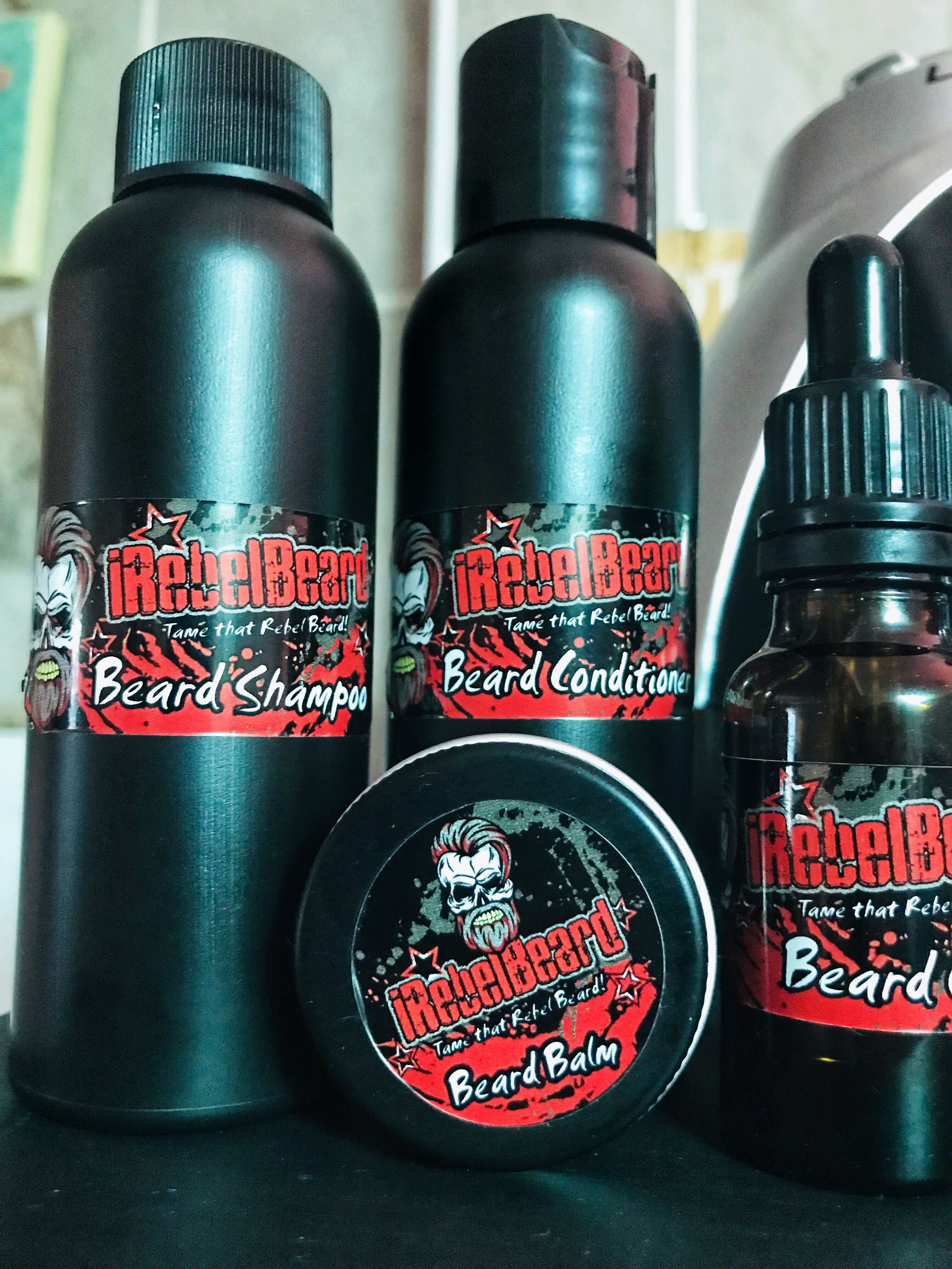 iRebelBeard Beard & Skin nourishing set
