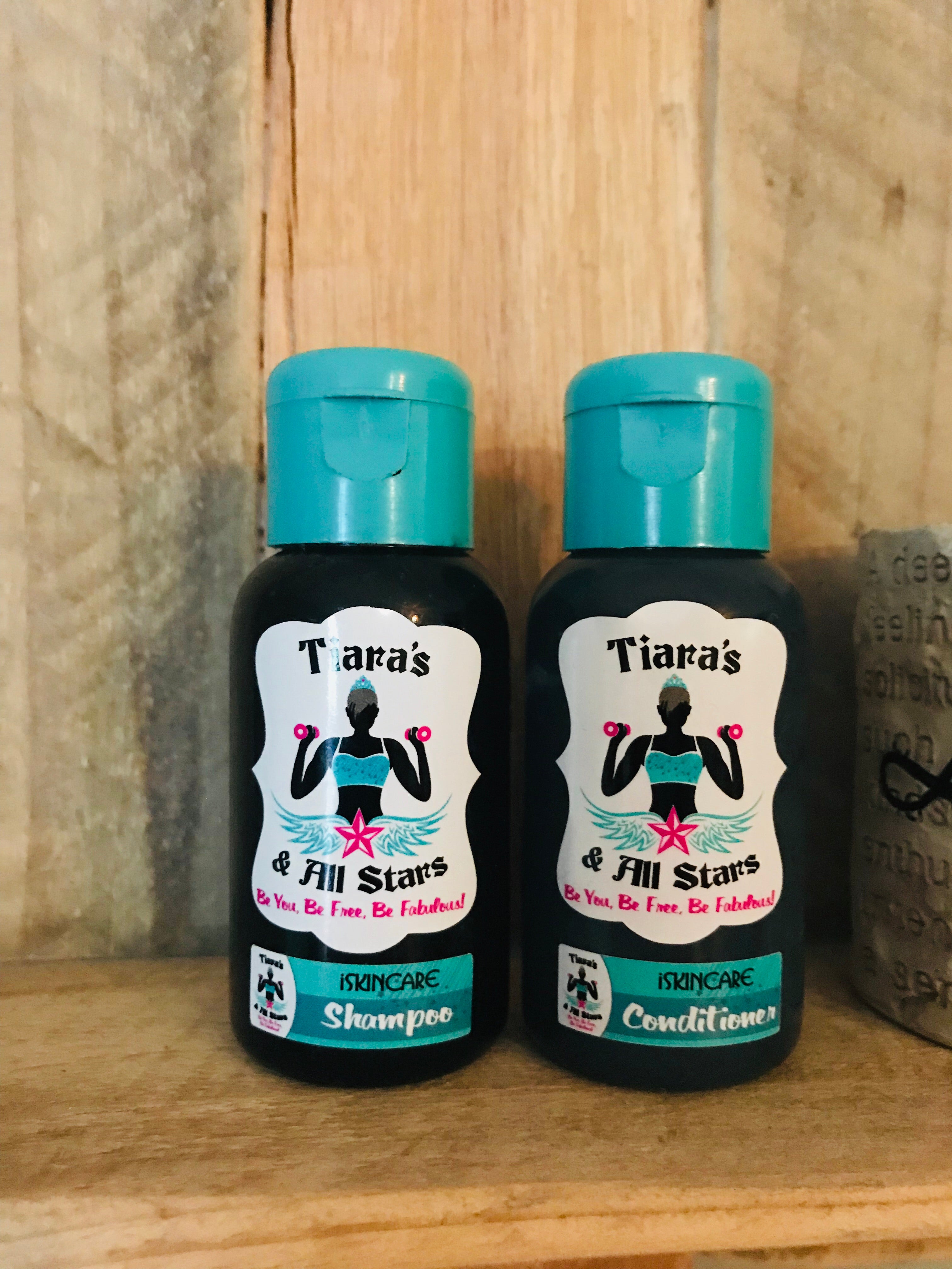 50ml Activated charcoal, B5 Purple shampoo and 50ml Activated charcoal, B5 and purple conditioner