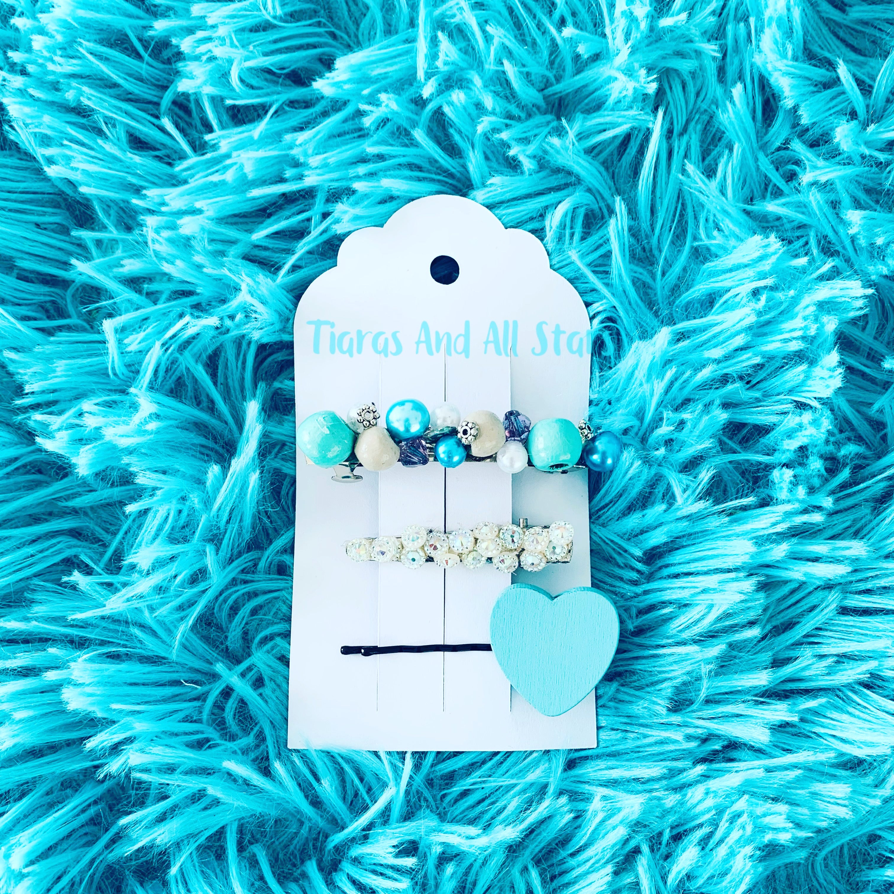 3x Piece Hair Clip Set