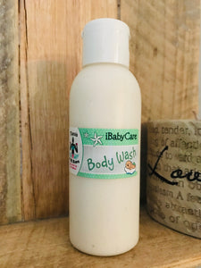 100ml Hemp and Fenjal Baby Soft SLS free Baby Body Wash