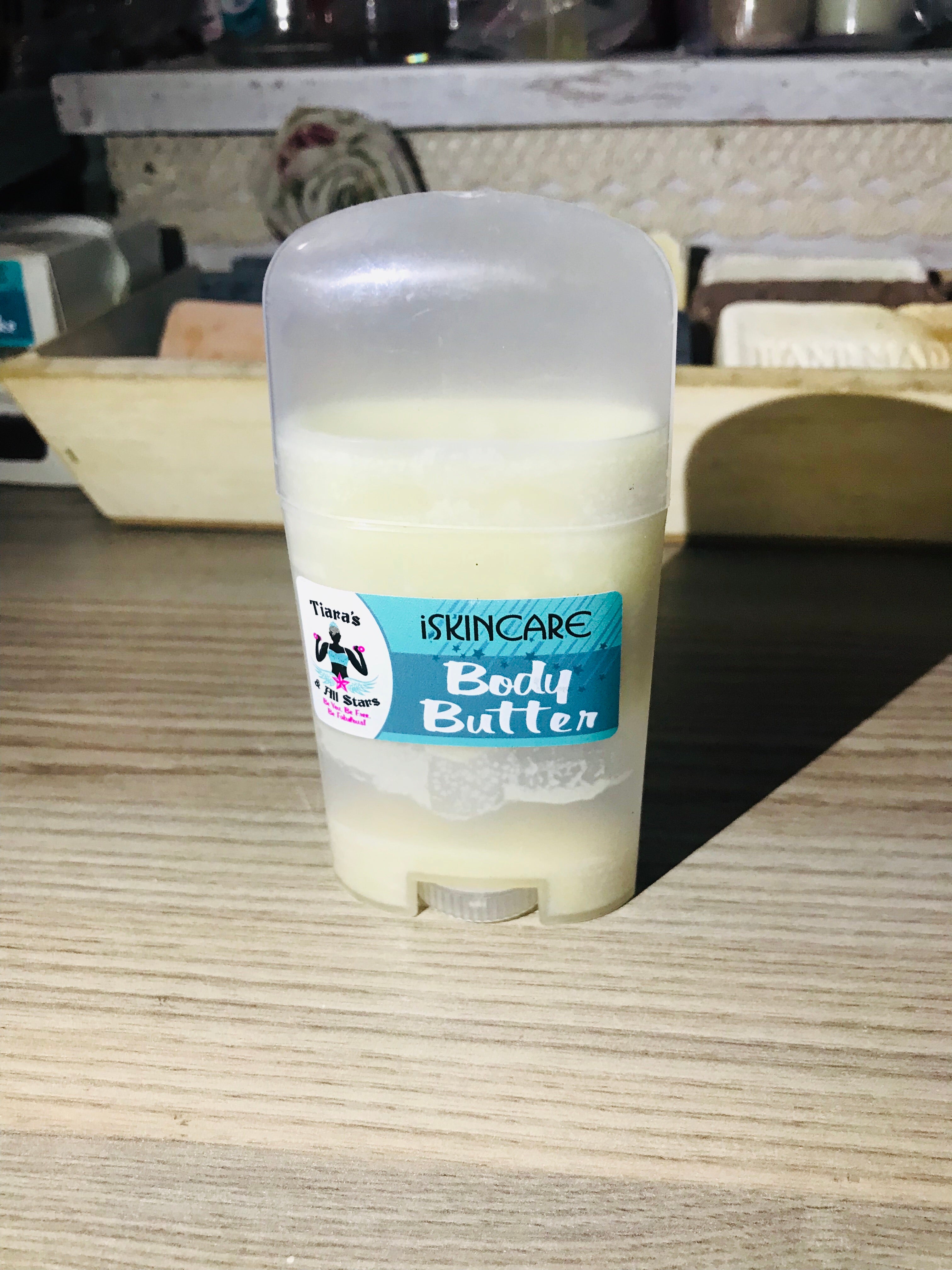 Body butter stick for easy application
