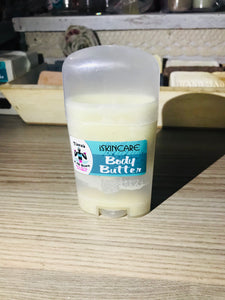 Body butter stick for easy application