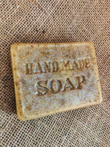 Frankincense, gold and Myhrr 100g handmade soap bar