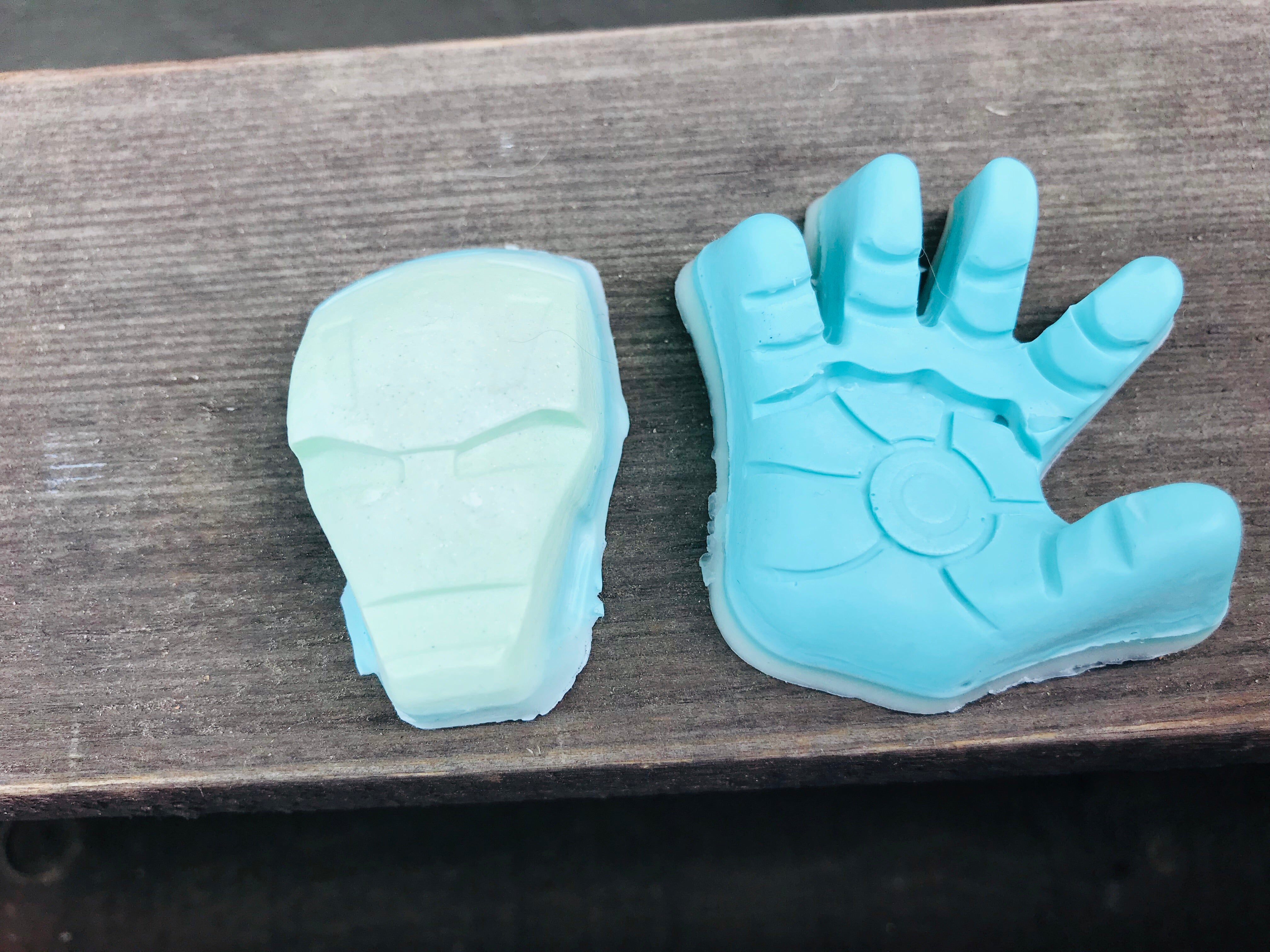 Assorted Ironman Sets soaps set of Head and Hand