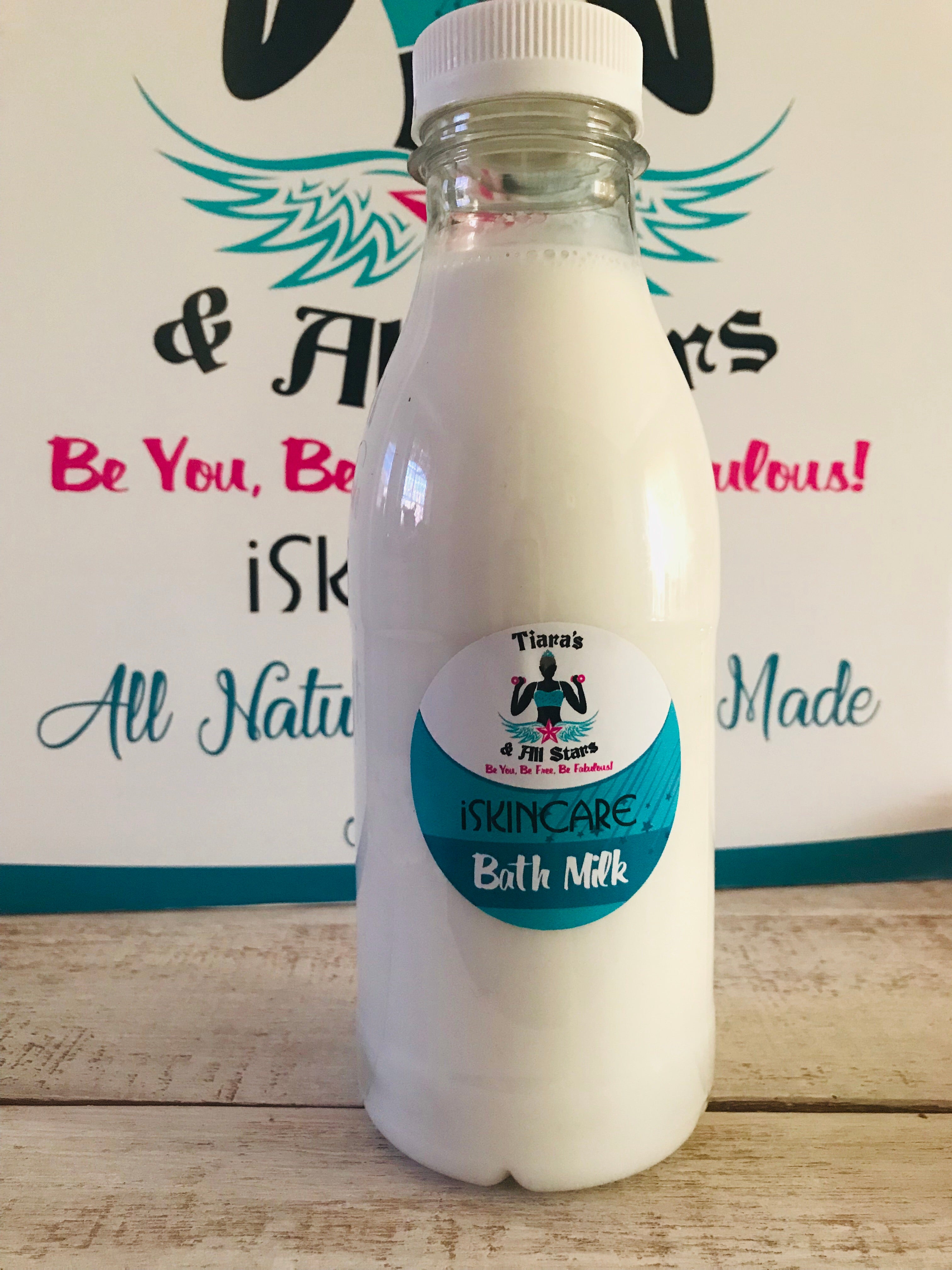 500ml SLS free bubbly bath milk
