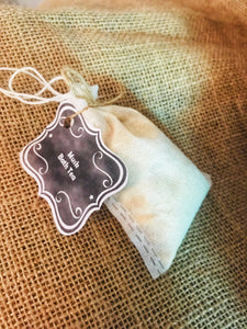 Bath tea for a milky and silky smooth bath