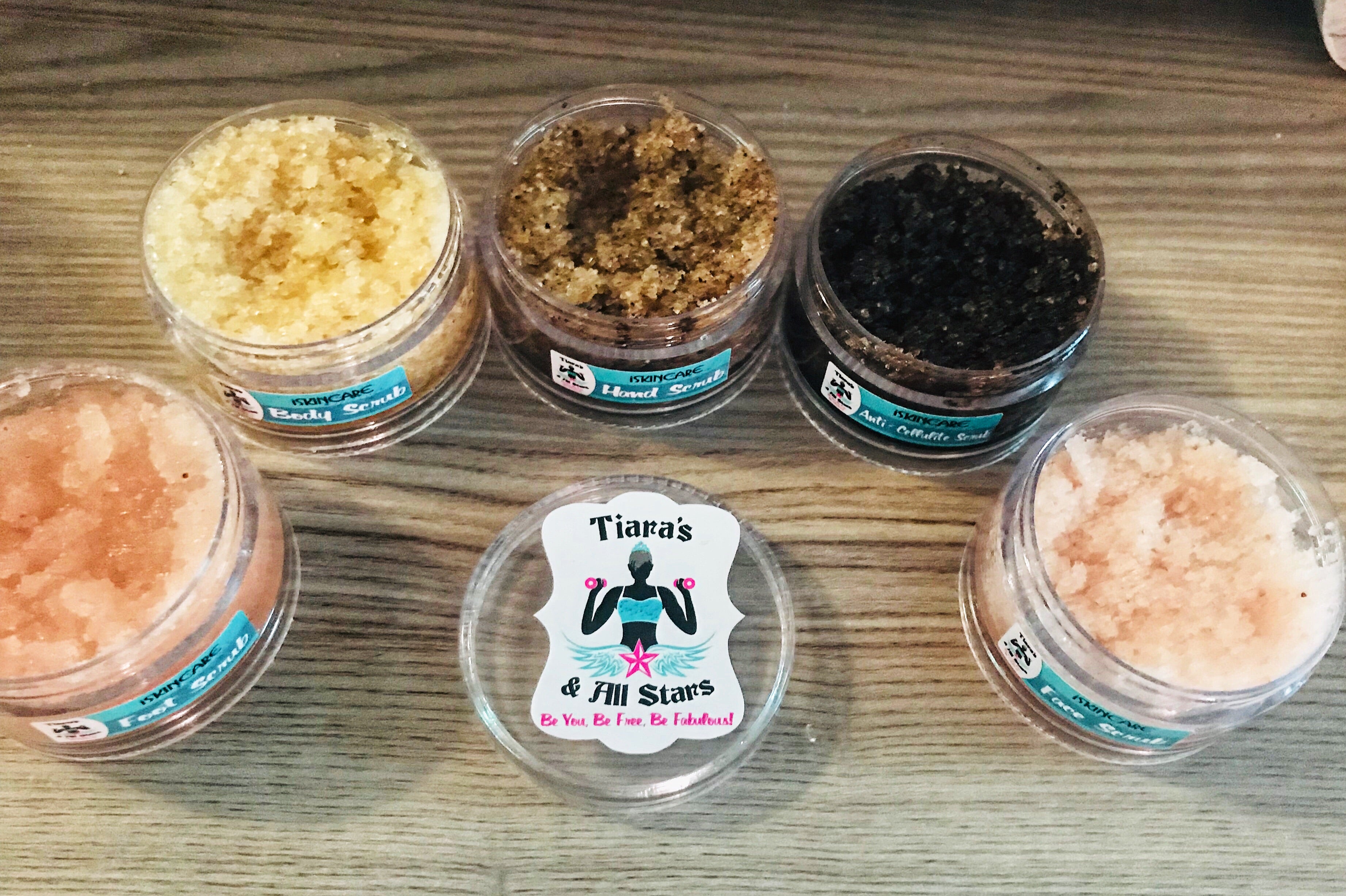 5in1 scrub sample set