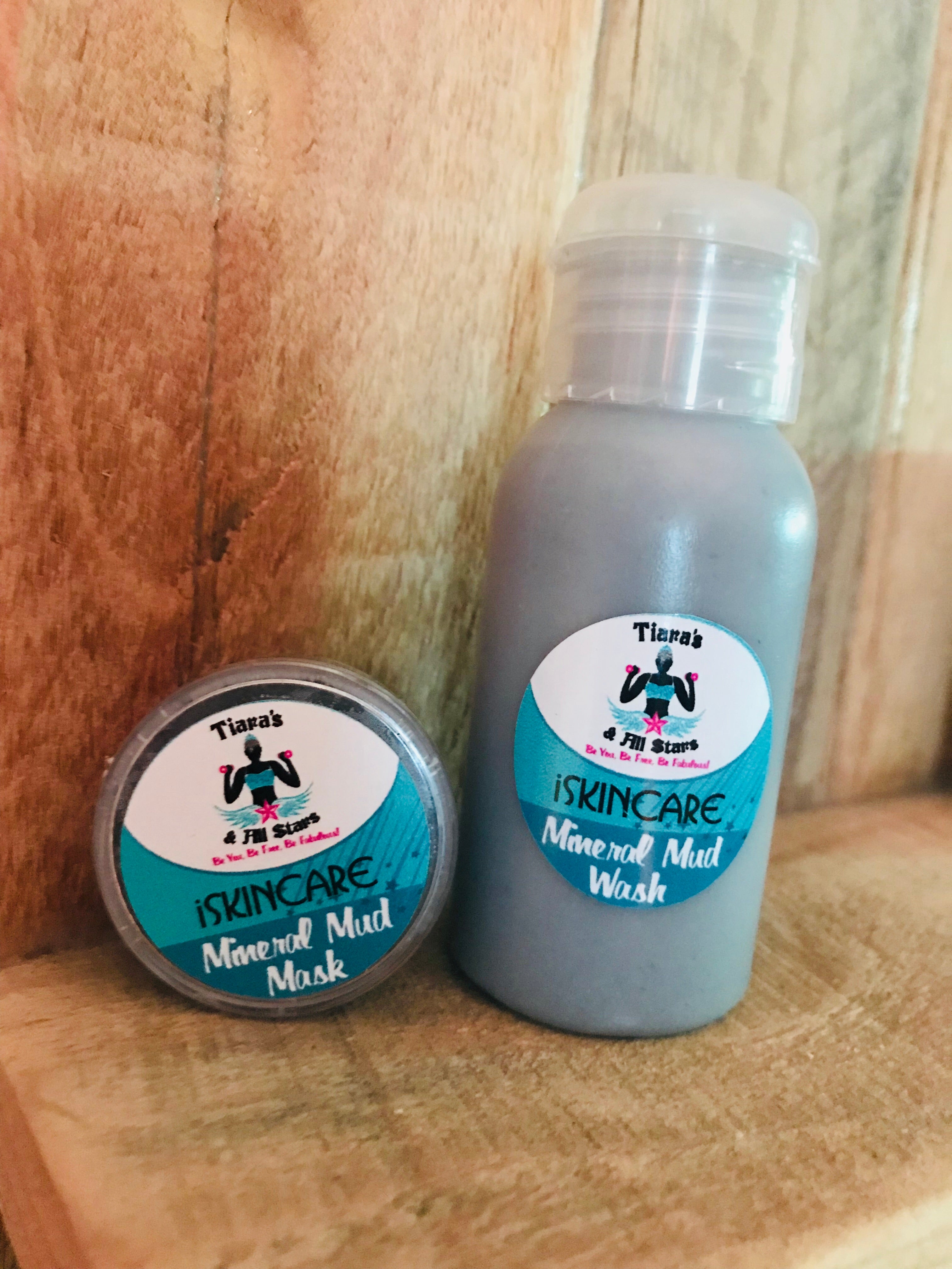 50ml Deep Pore Cleansing Mineral Mud face Wash and 10ml Mineral Mud Mask