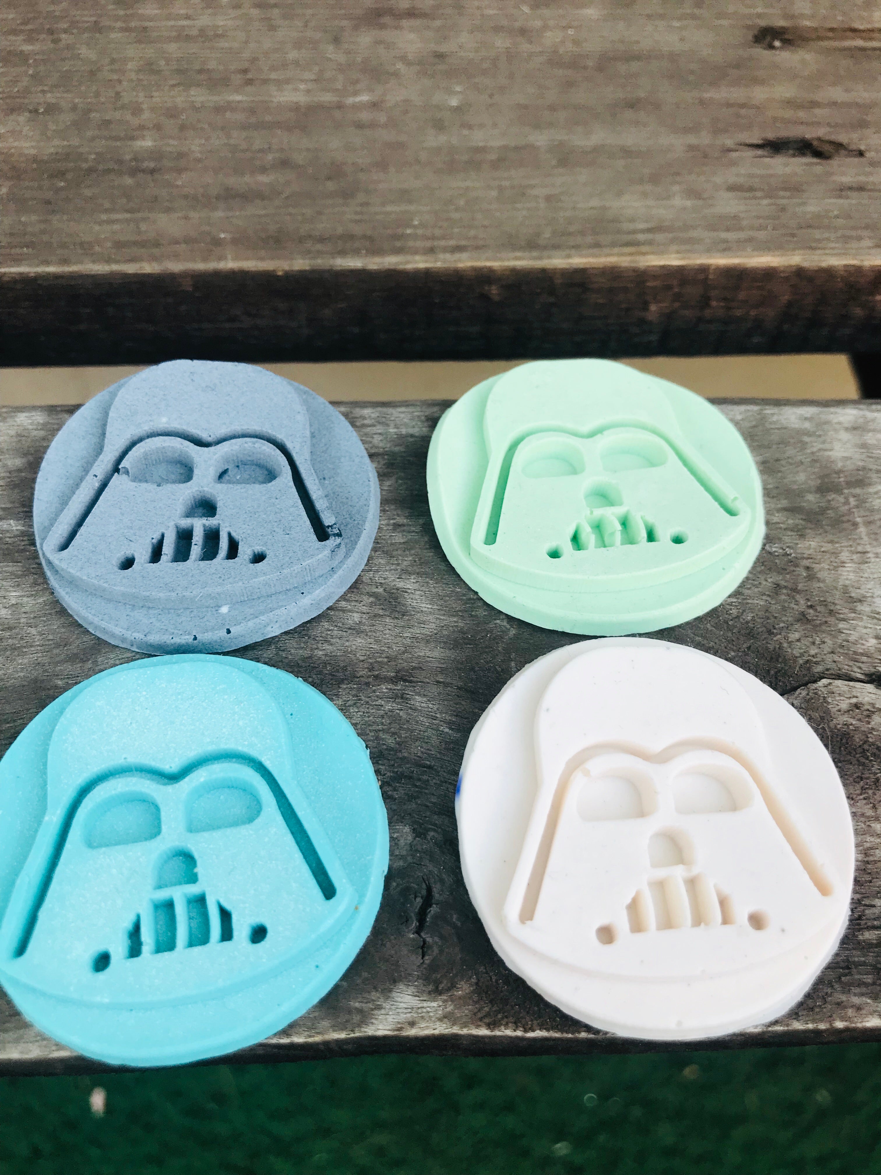 Darth Vader set of 4 soaps