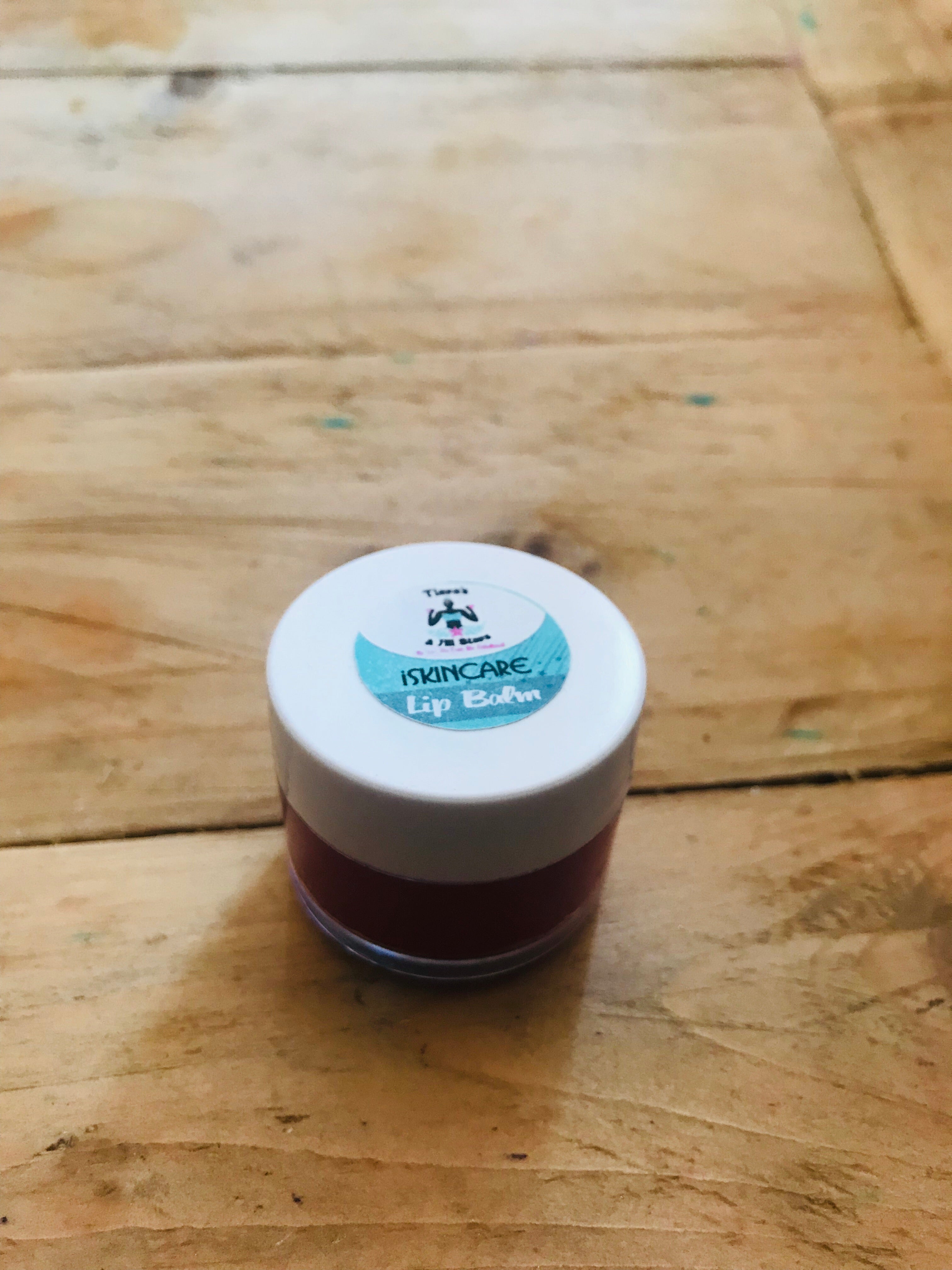 10ml Tinted Lip Balm with Shea and Cocoa butter. Also with Beeswax