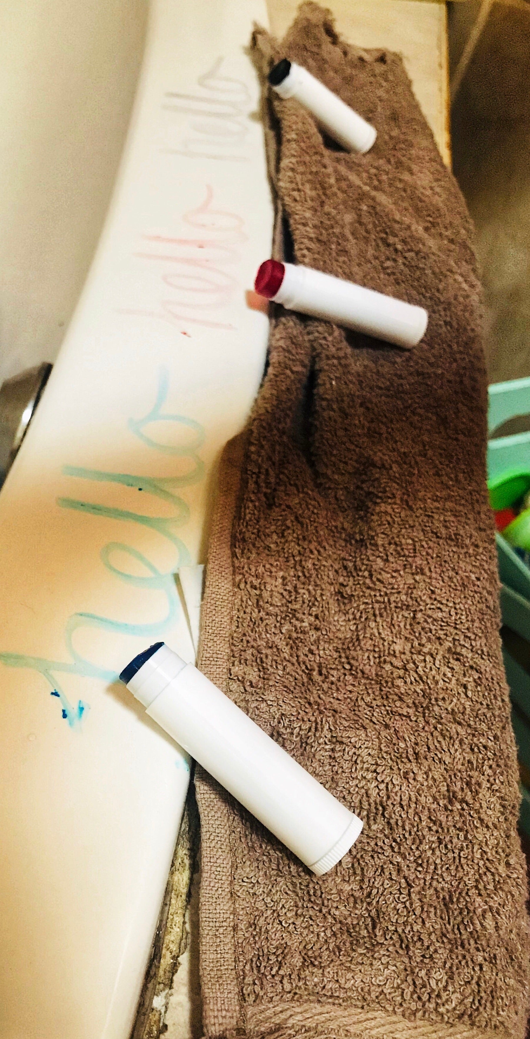 Set of 4 Soap Bath Crayons
