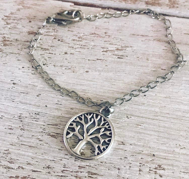 Tree of Life stainless steel bracelet