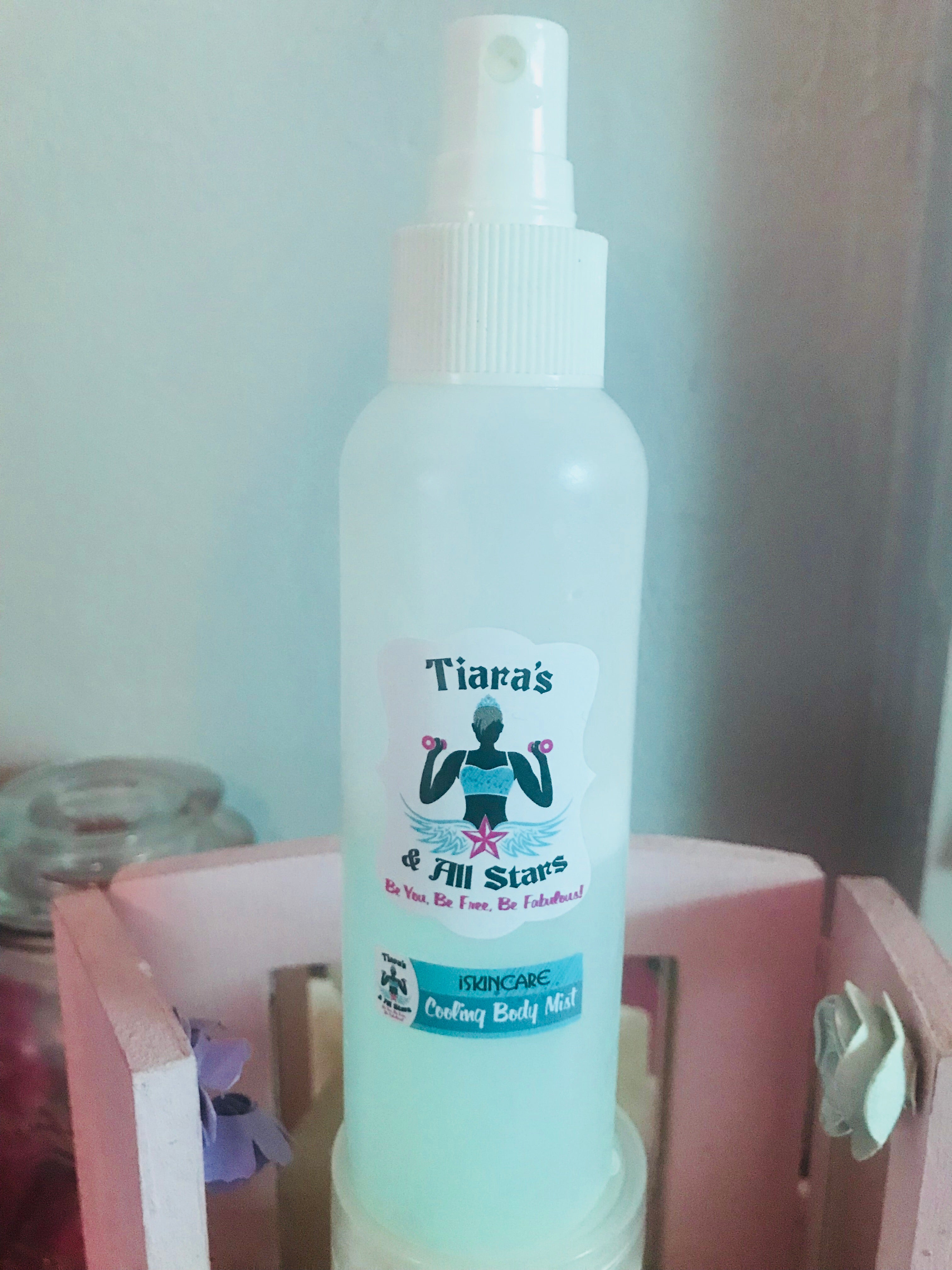 100ml Scented Body Mist Spray Paraben Fee