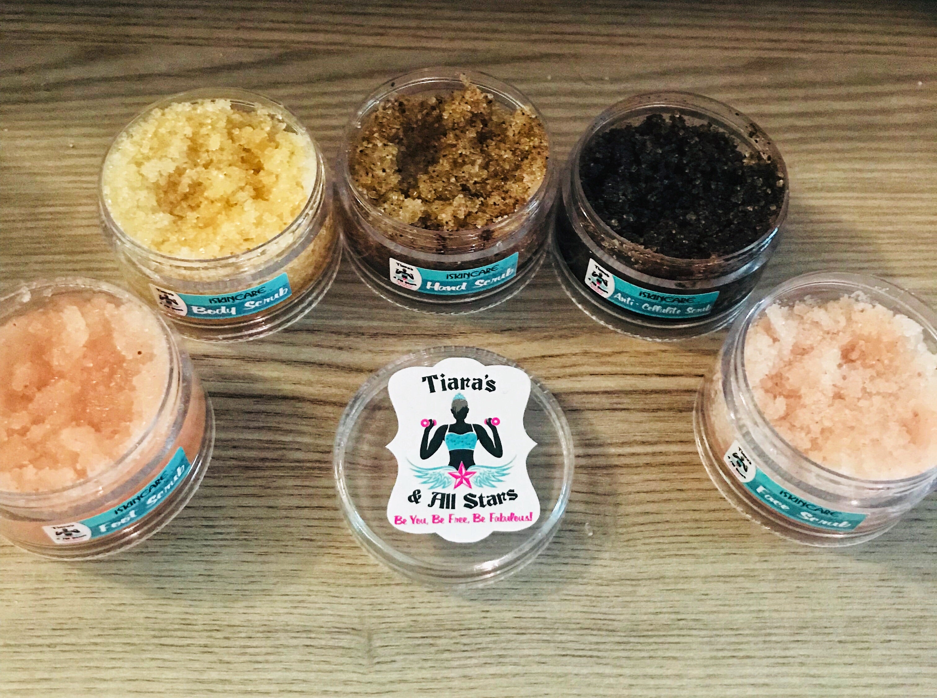 5in1 scrub sample set