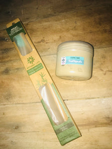 Bamboo toothbrush and clay remineralizing toothpaste 25ml