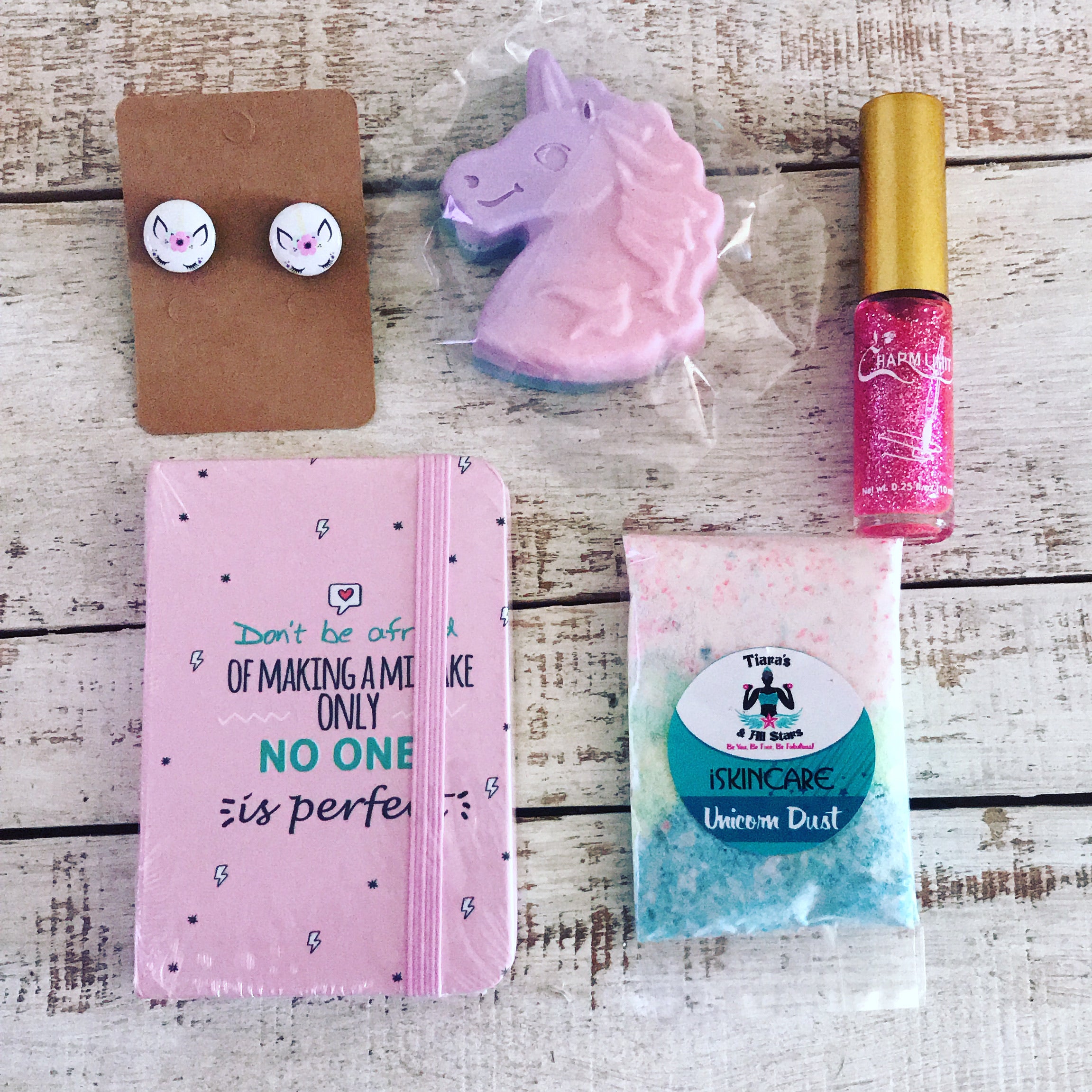 Unicorn pamper spoils set