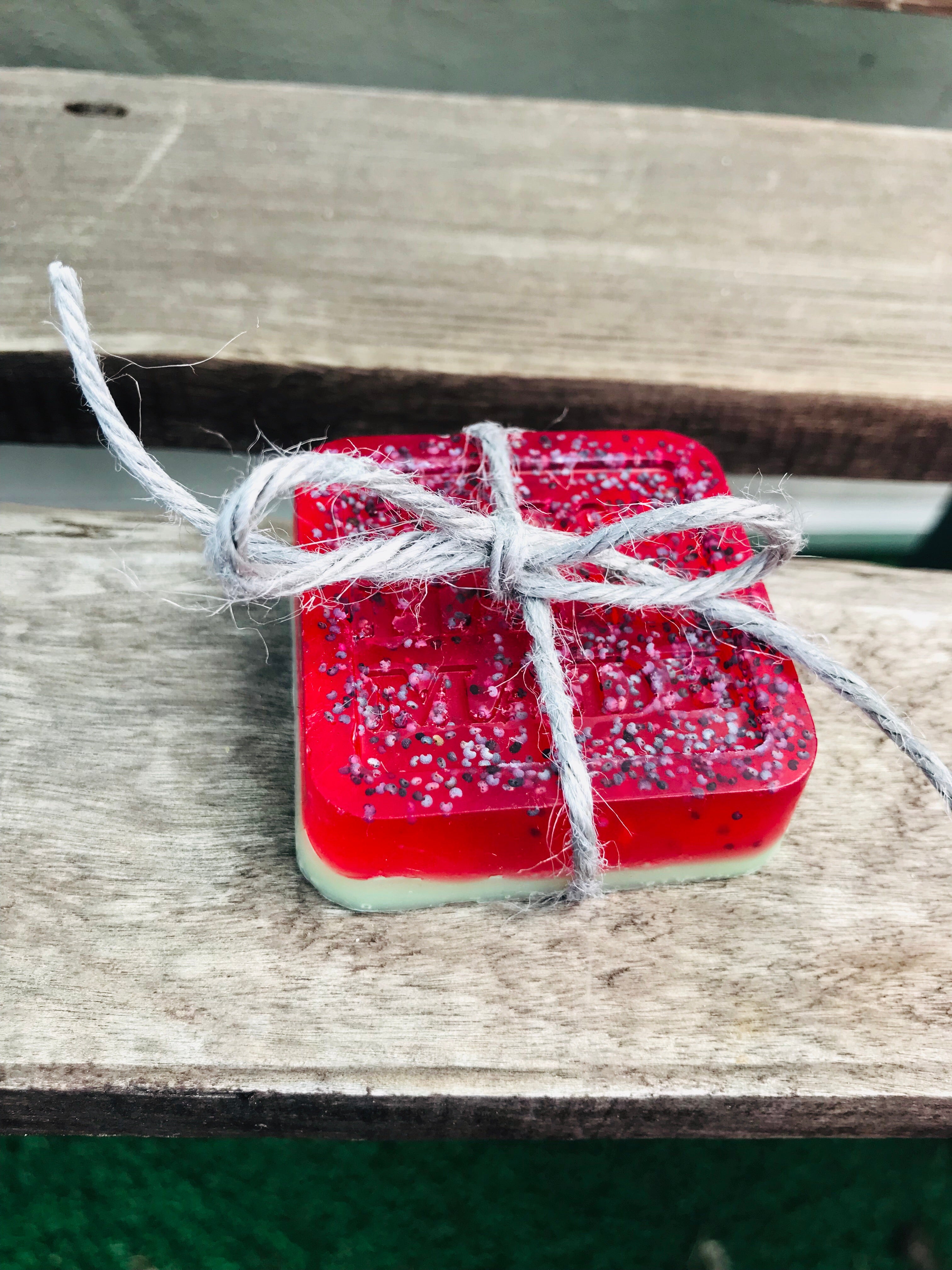 Watermelon handmade 50g soap bar