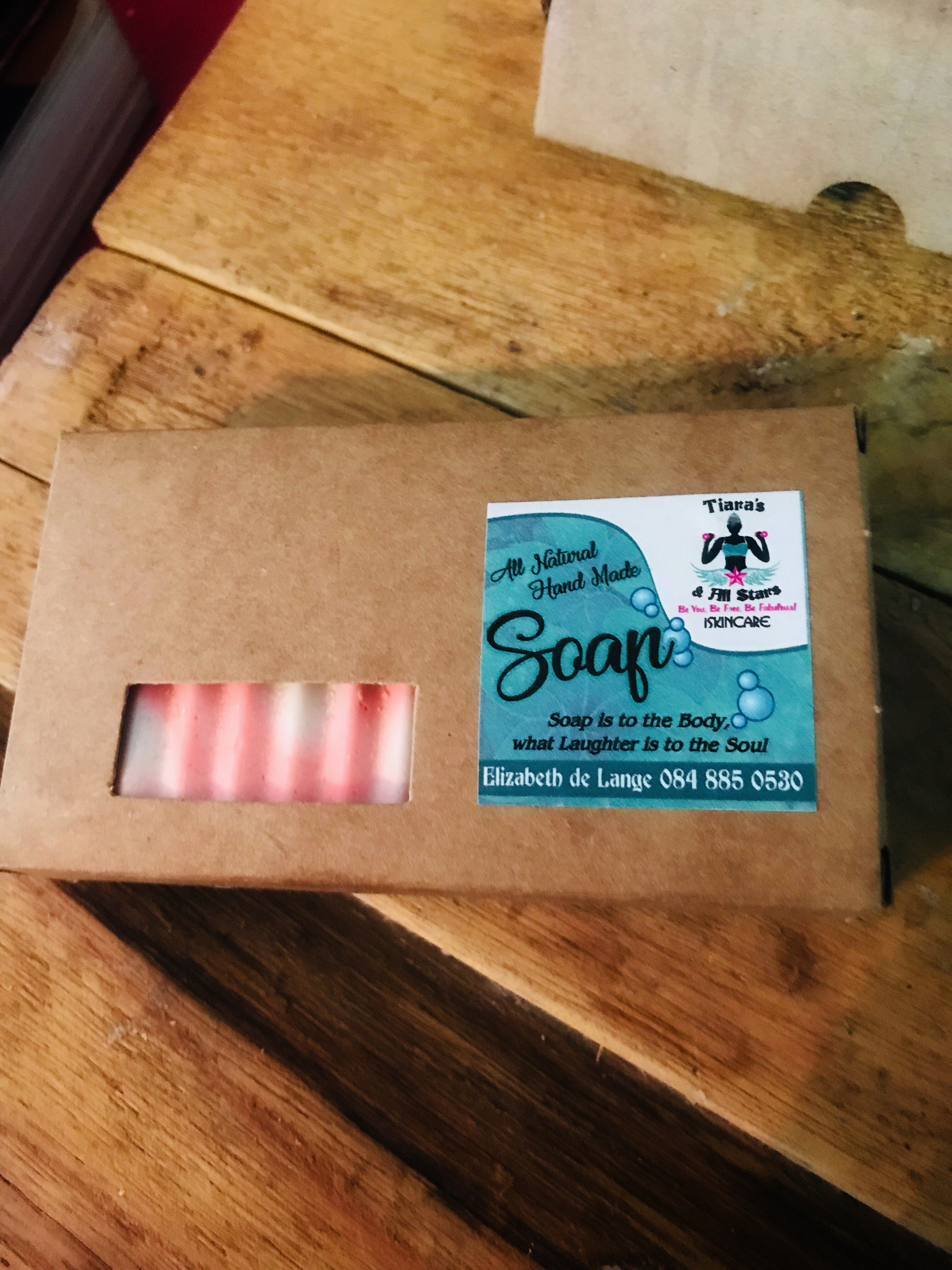 Rose and Geranium all natural handcrafted soap