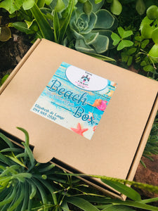 Beach themed Pamper Spoils box