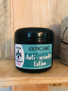Anti Wrinkle 50ml Lotion with Hemp, Shea butter, kalahari melon and Rose