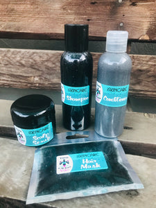Complete iHair Care set, Activated Charcoal Infused