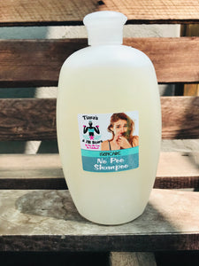 400ml SLS Free, Castor and Jojoba enriched Shampoo with lactic acid for moisturizing effects