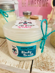 250g emulsified body scrub with shea and cocoa butter