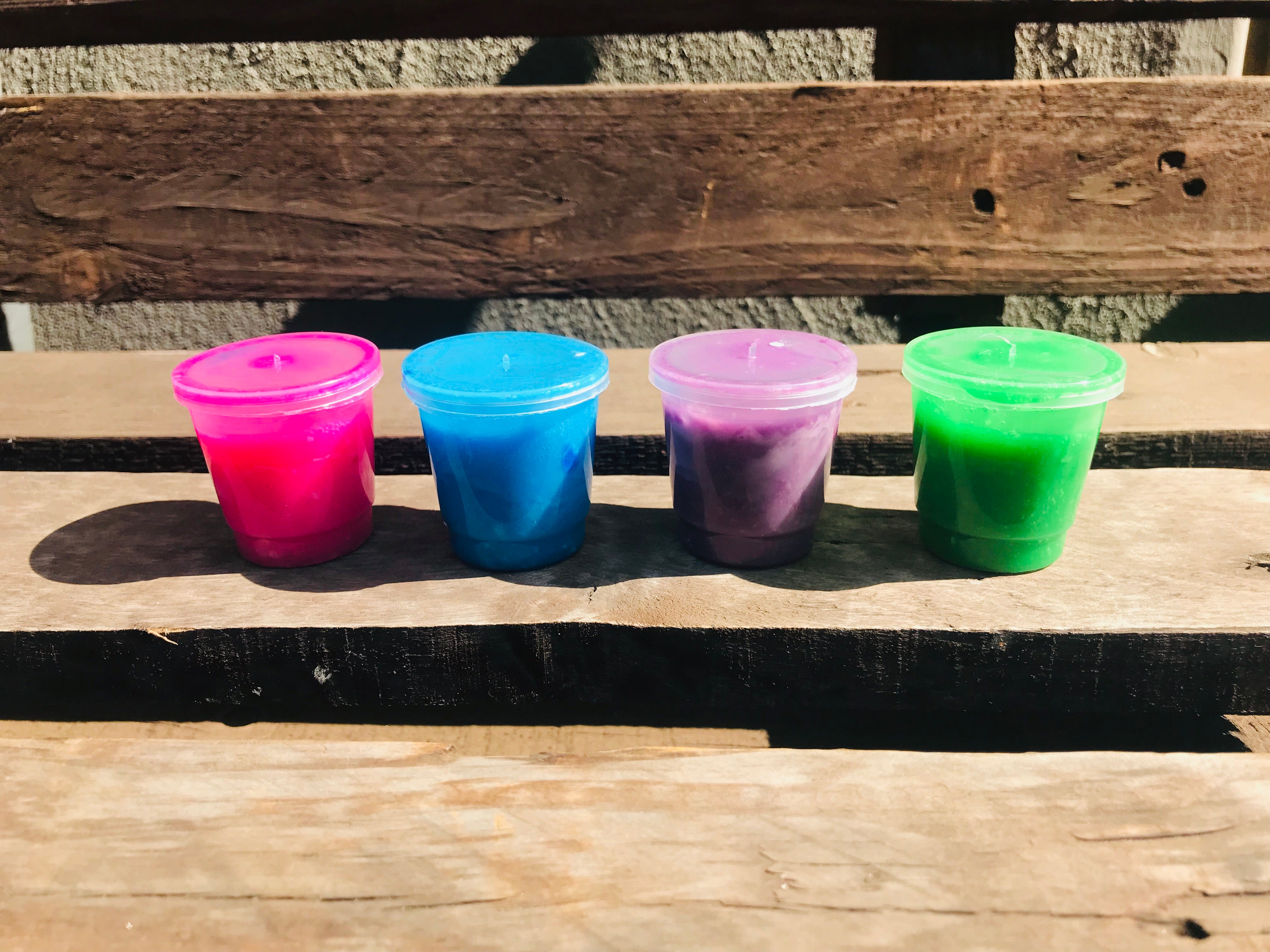 Bath Paint, set of 4 x different colors. Small set
