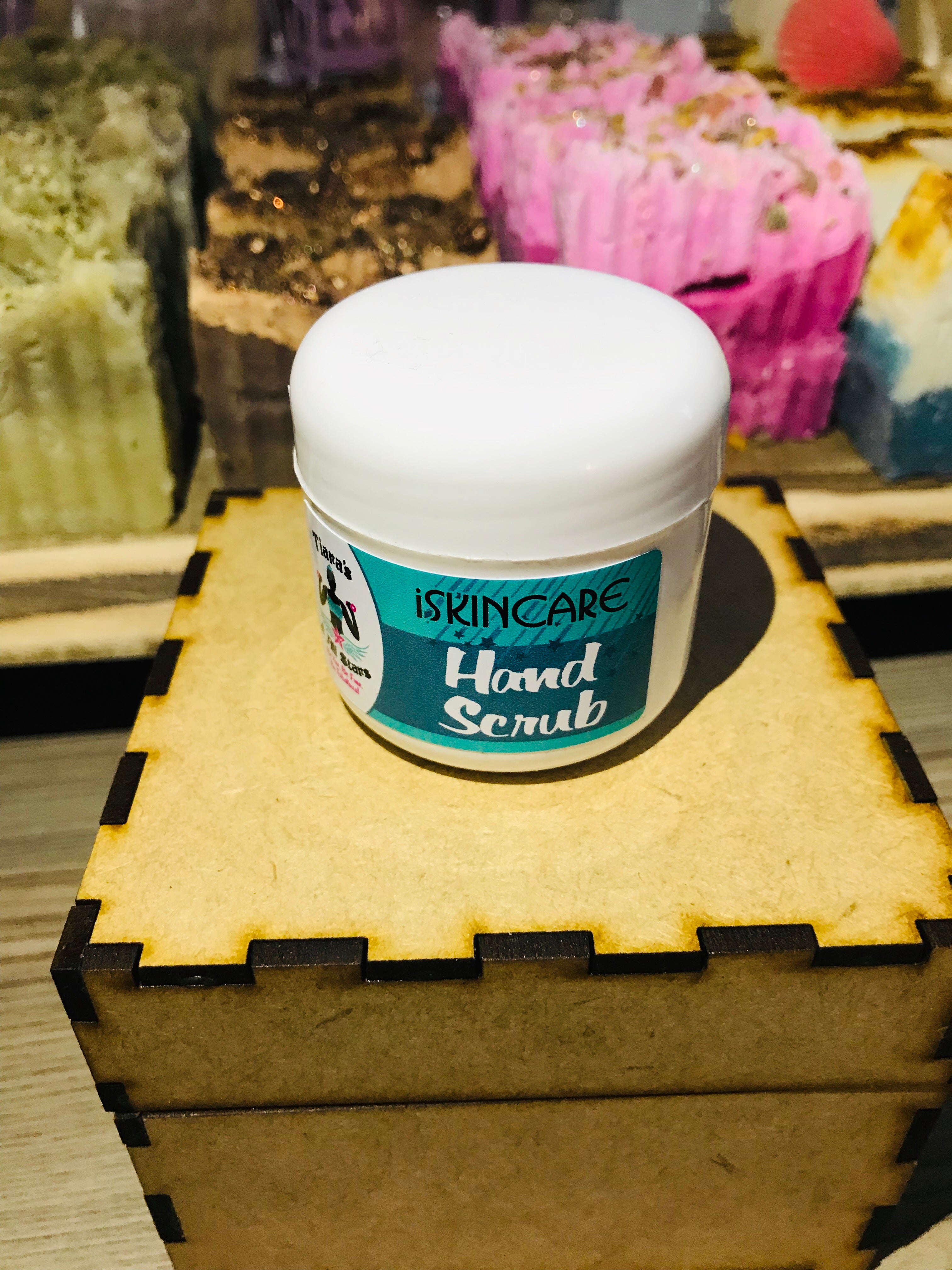 50ml hand scrub with coconut and sweet almond oil