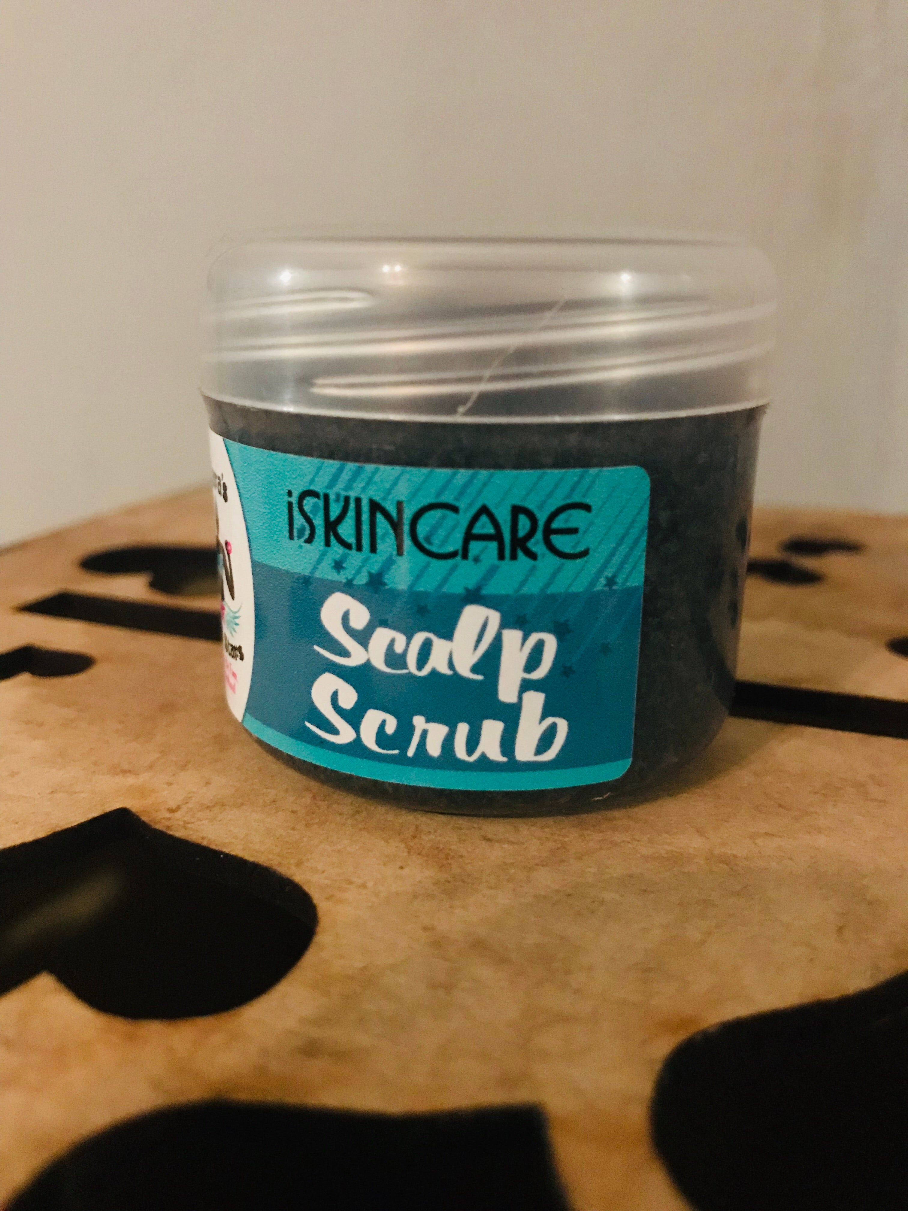 50ml Activated Charcoal Toxin buildup exfoliating Scalp Scrub