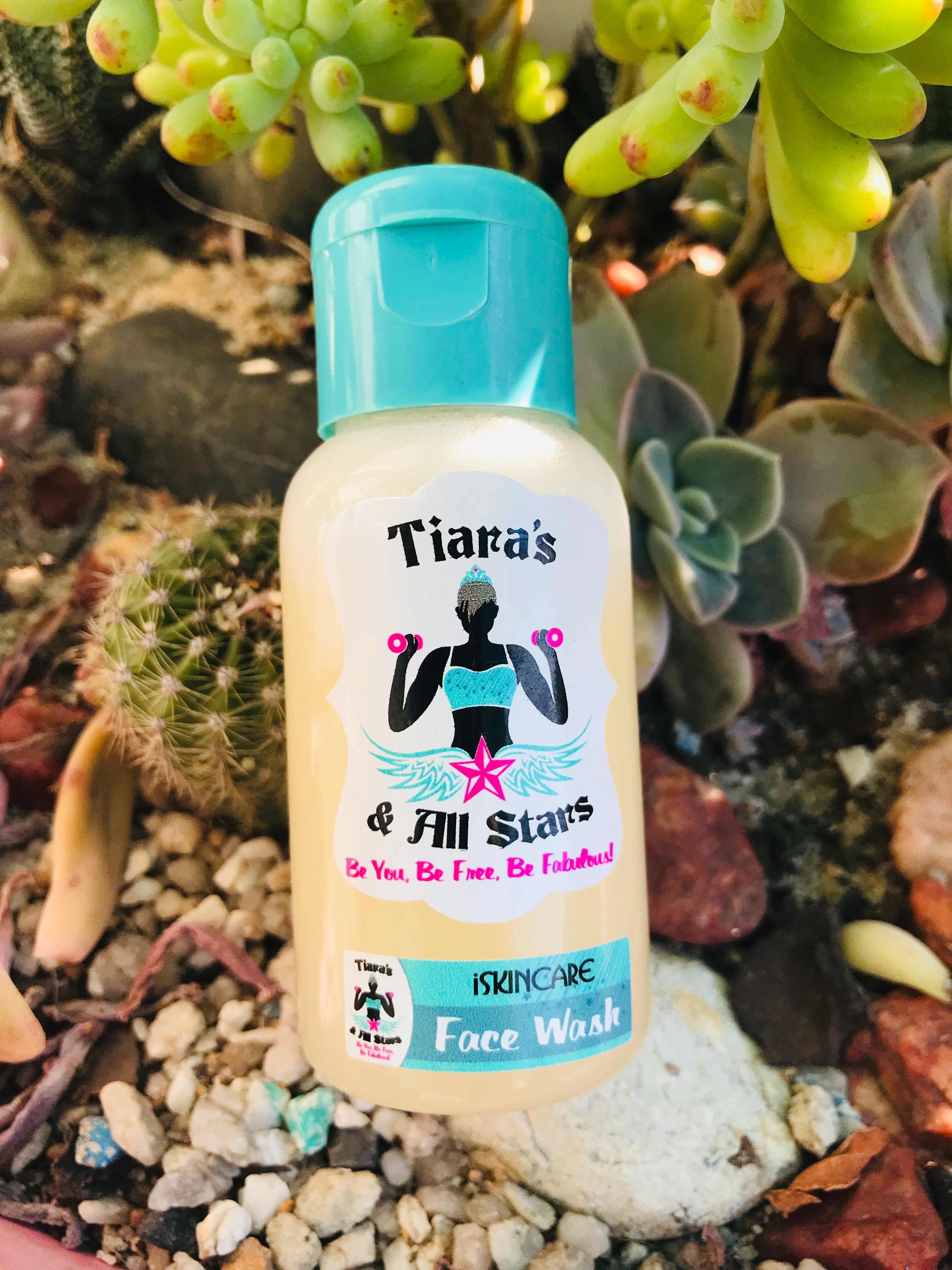 50ml anti aging foaming NO SLS face wash