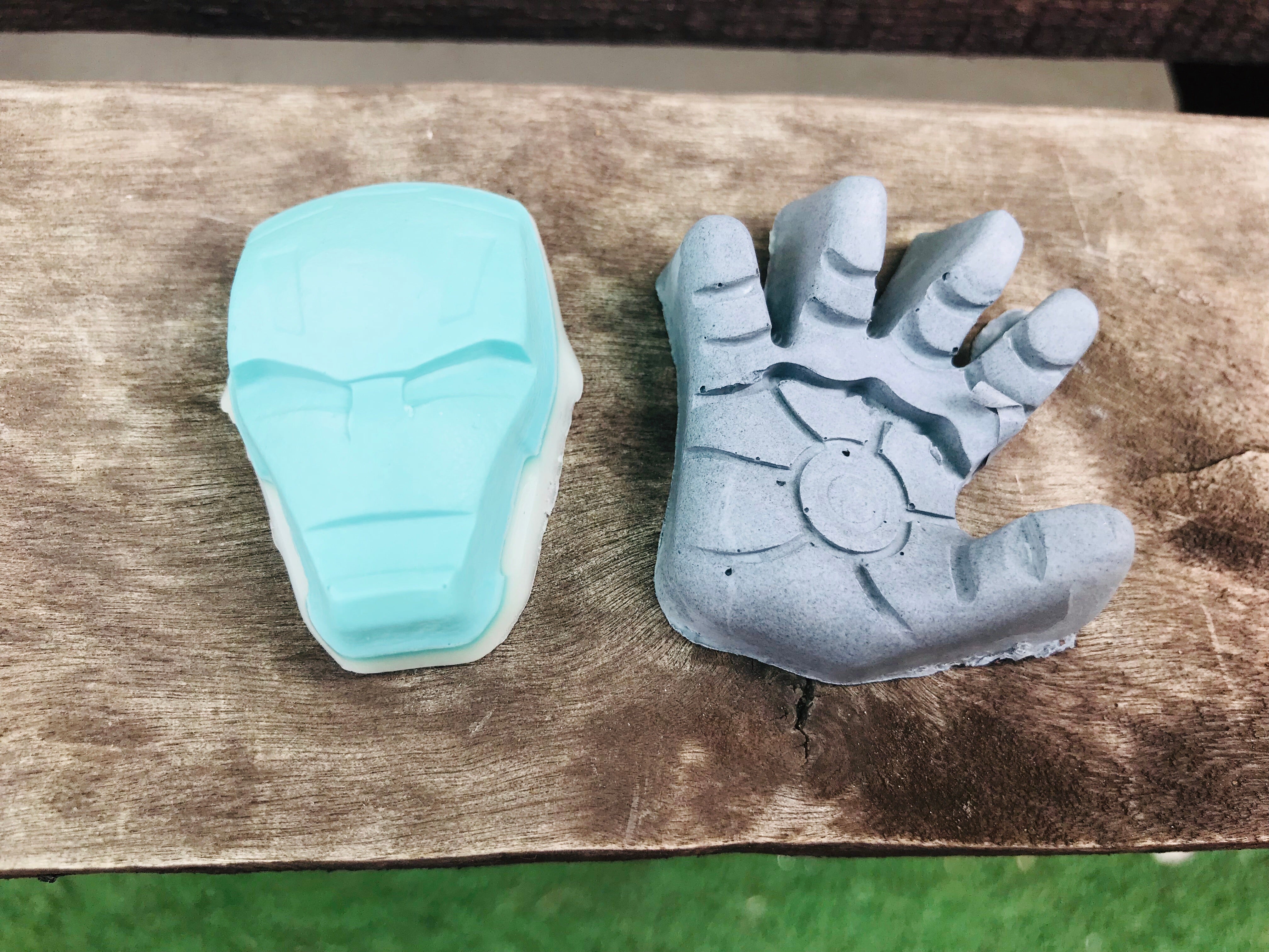 Assorted Ironman Sets soaps set of Head and Hand