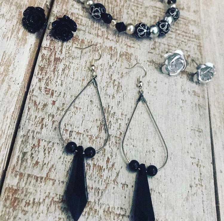 Jewelry Set Combo Black