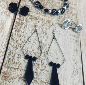 Jewelry Set Combo Black