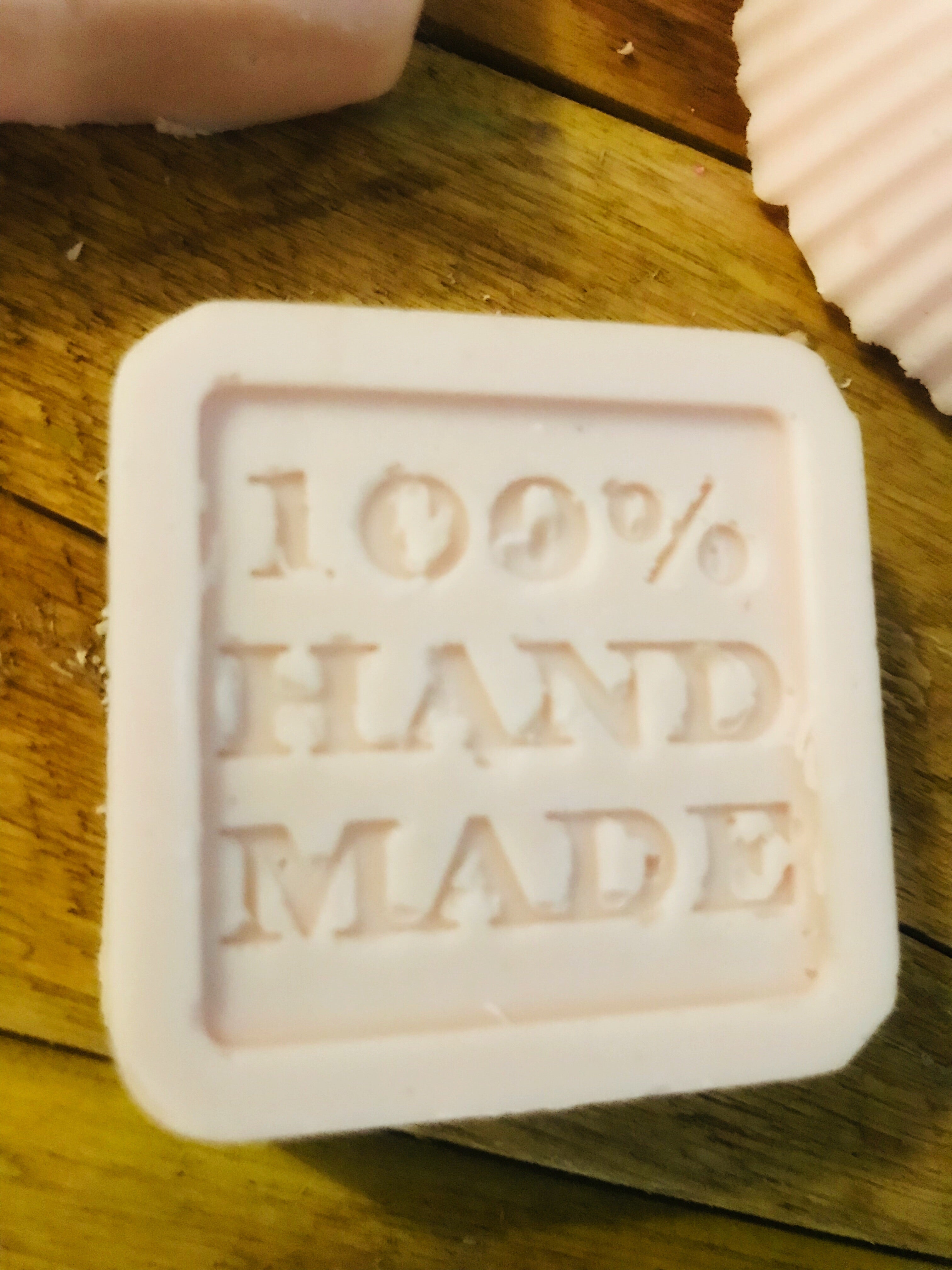 Rose, Geranium & Pink Clay Face Soaps assorted
