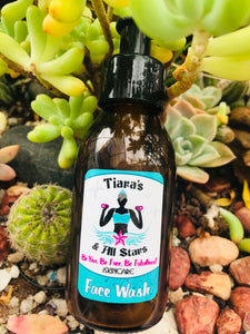 100ml Eco Friendly Glass Bottle All Natural Foaming Face Wash