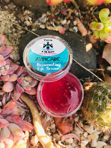 10ml Rejuvenating eye gel With Hyaluronic acid, beetroot and raspberry twist lid jar