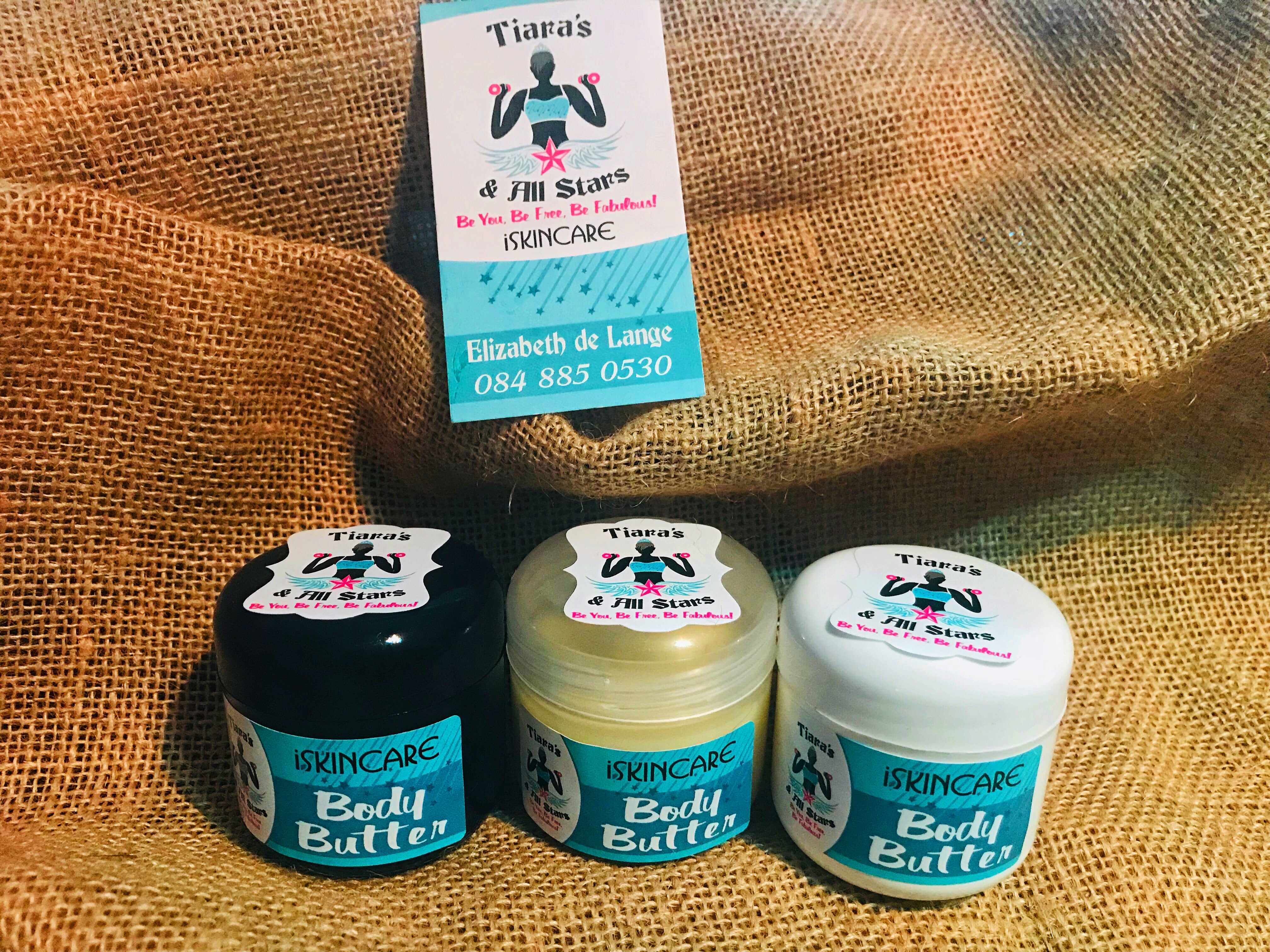 50ml body butter with unrefined shea and cocoa butter
