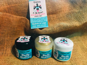 50ml body butter with unrefined shea and cocoa butter