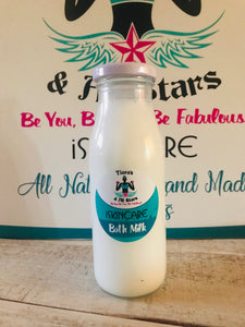 Bath milk 250g Glass Bottle